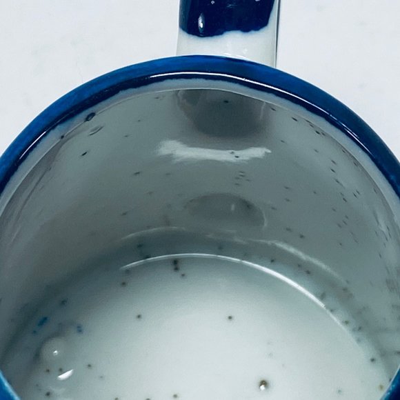 Vintage Mini Ceramic Water Can  Counterpoint Japan Forget-Me-Not Flowers - Picture 7 of 12